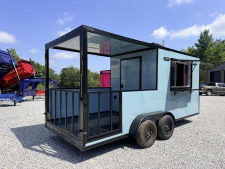 New 2027 Coast 2 Coast 7X18 TA BBQ CONCESSION Concession