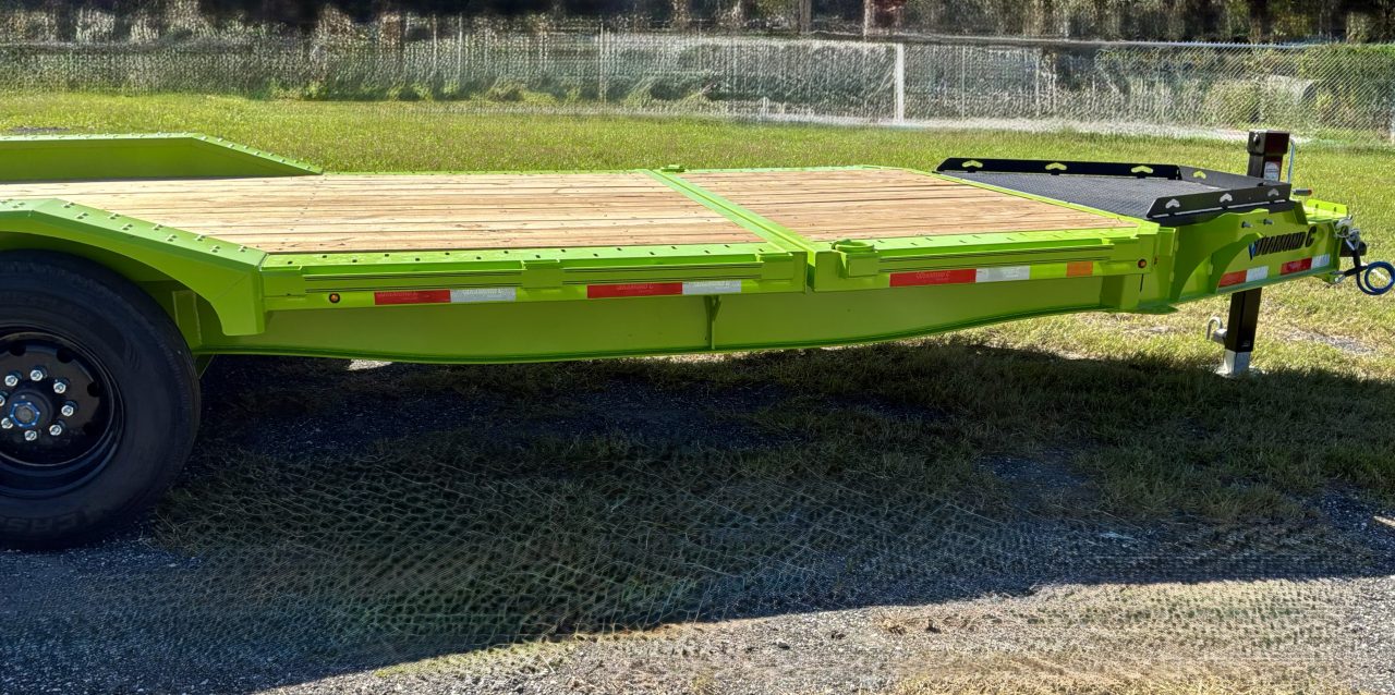New 2027 Diamond C HXD210 Max Width Tilt Trailer; ABS Brakes; 4’ Stationary Deck 18’ Tilt Deck; Drive Over Fenders