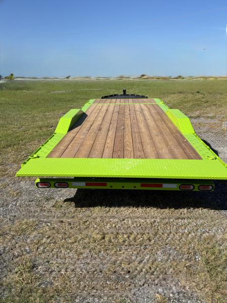 New 2027 Diamond C HXD210 Max Width Tilt Trailer; ABS Brakes; 4’ Stationary Deck 18’ Tilt Deck; Drive Over Fenders