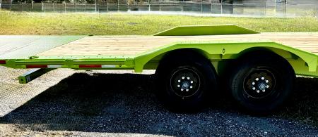 New 2027 Diamond C HXD210 Max Width Tilt Trailer; ABS Brakes; 4’ Stationary Deck 18’ Tilt Deck; Drive Over Fenders