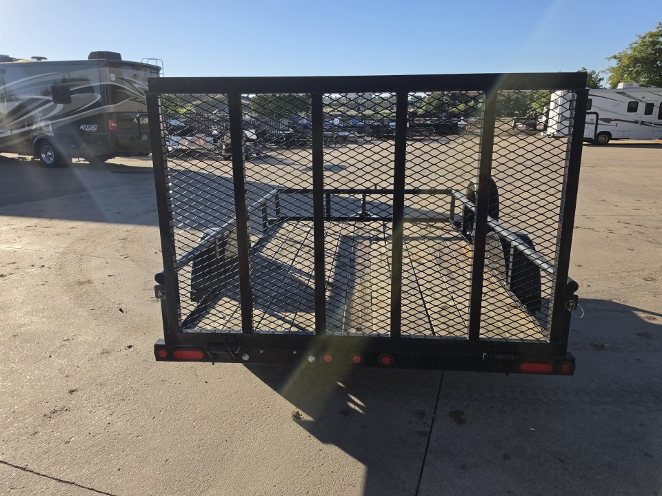 Used 2019 Big Tex 35SA-10R1A-4PBK Utility Trailer
