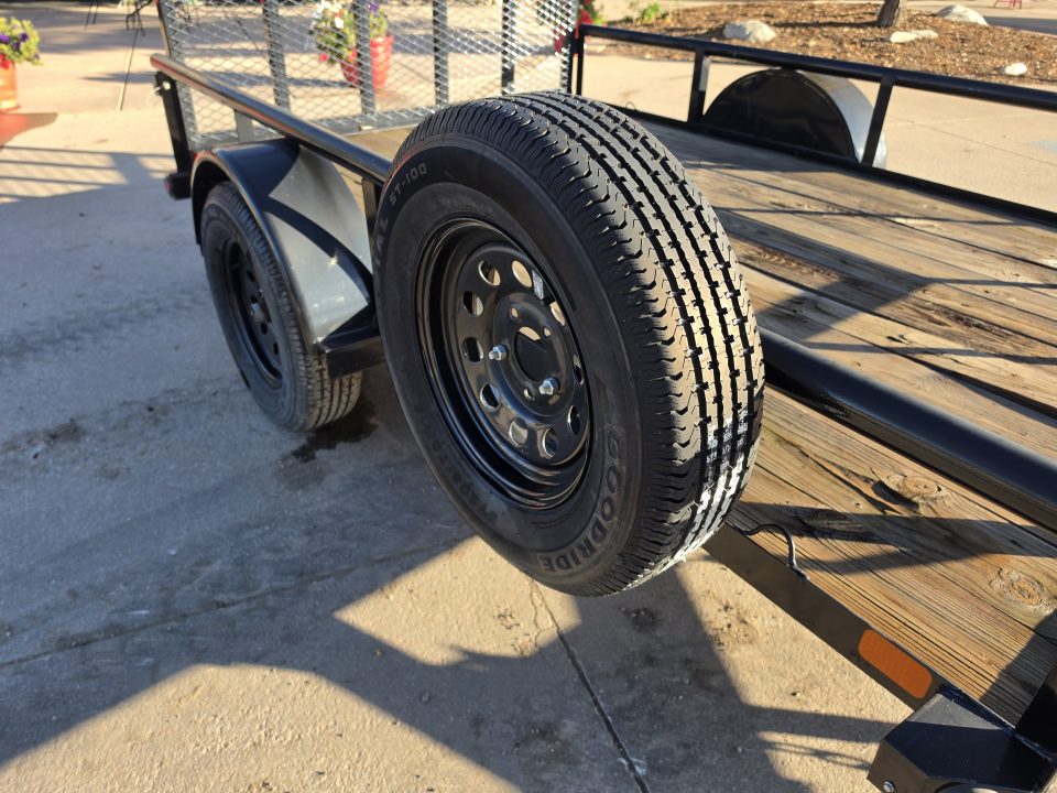 Used 2019 Big Tex 35SA-10R1A-4PBK Utility Trailer
