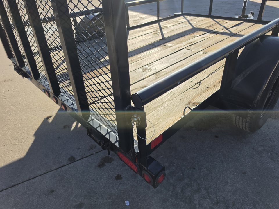 Used 2019 Big Tex 35SA-10R1A-4PBK Utility Trailer