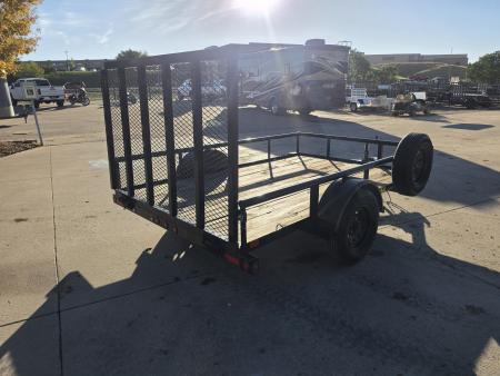 Used 2019 Big Tex 35SA-10R1A-4PBK Utility Trailer