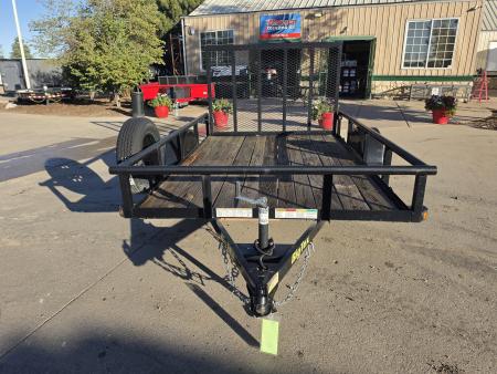Used 2019 Big Tex 35SA-10R1A-4PBK Utility Trailer