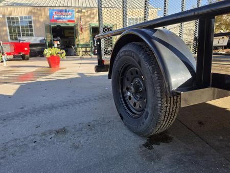Used 2019 Big Tex 35SA-10R1A-4PBK Utility Trailer