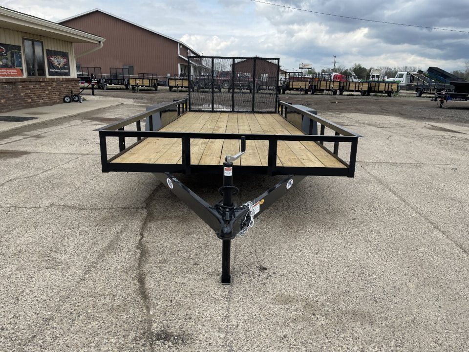 New 2027 AMO 82x20 TA2 Low Side Landscape Trailer