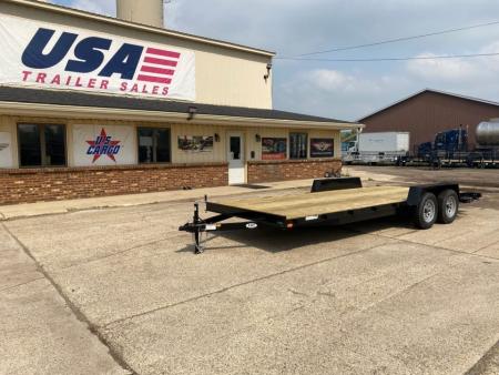 New 2026 AMO 82x20 TA1 Flat Deck 7K Car Hauler