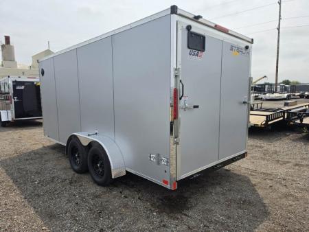 New 2027 Stealth Trailers 7x16 Mustang 7k w/6Ft 6In & Ramp Door Cargo / Enclosed Trailer