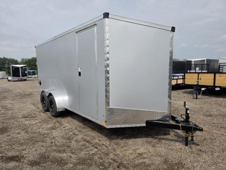 New 2027 Stealth Trailers 7x16 Mustang 7k w/6Ft 6In & Ramp Door Cargo / Enclosed Trailer