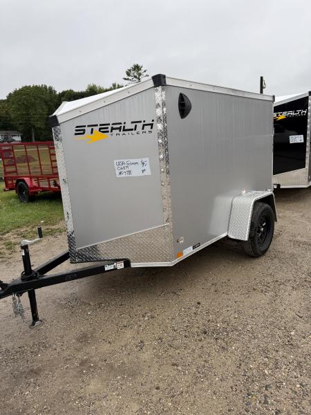 New 2027 Stealth Trailers 5X8 W/RAMP Cargo / Enclosed Trailer
