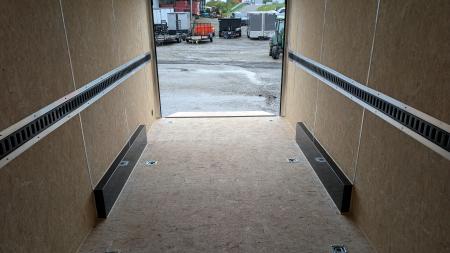 New 2027 BELMONT 7.5 x 18 HD V-Nose Cargo Trailer w/ Knife Edge Ramp (84" INSIDE)
