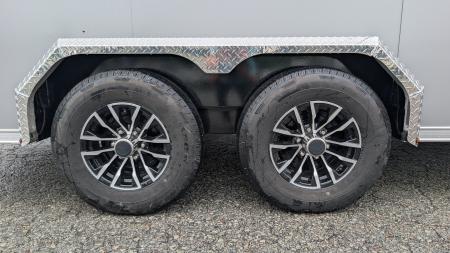 New 2027 BELMONT 7.5 x 18 HD V-Nose Cargo Trailer w/ Knife Edge Ramp (84" INSIDE)