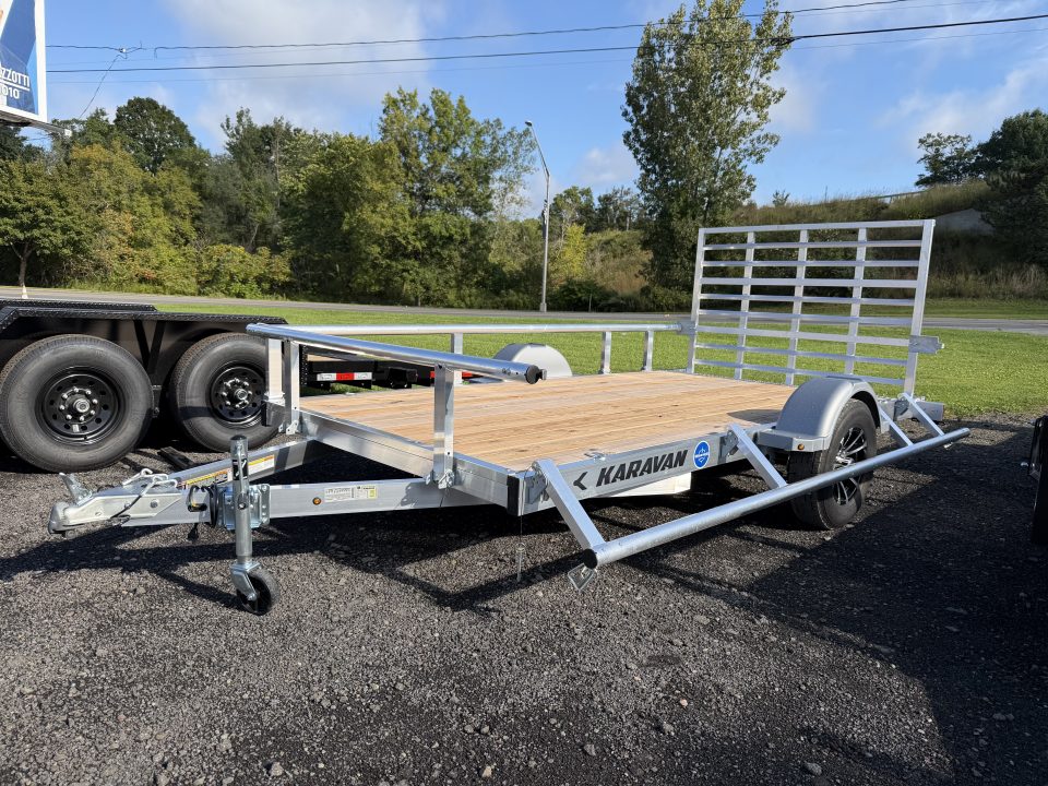New 2027 Karavan 6X12 Aluminum Utility Trailer