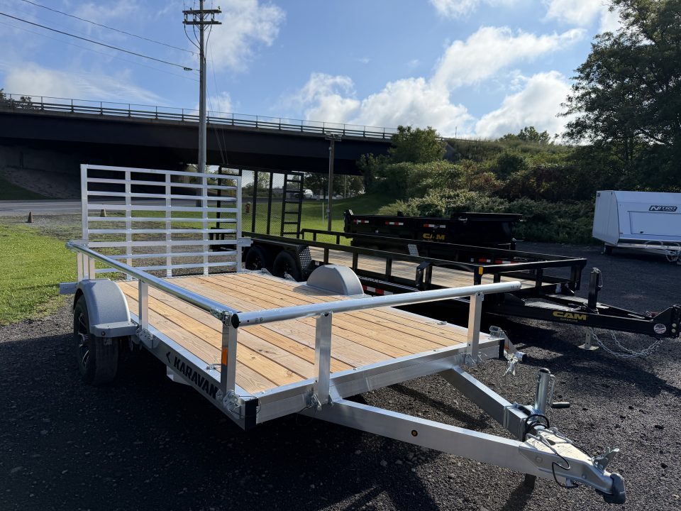 New 2027 Karavan 6X12 Aluminum Utility Trailer