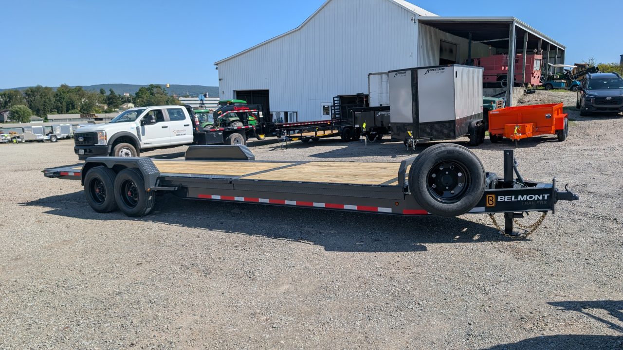 New 2027 Belmont 24' (8 + 16) HD Lo Pro Split Tilt (10K Axles!)