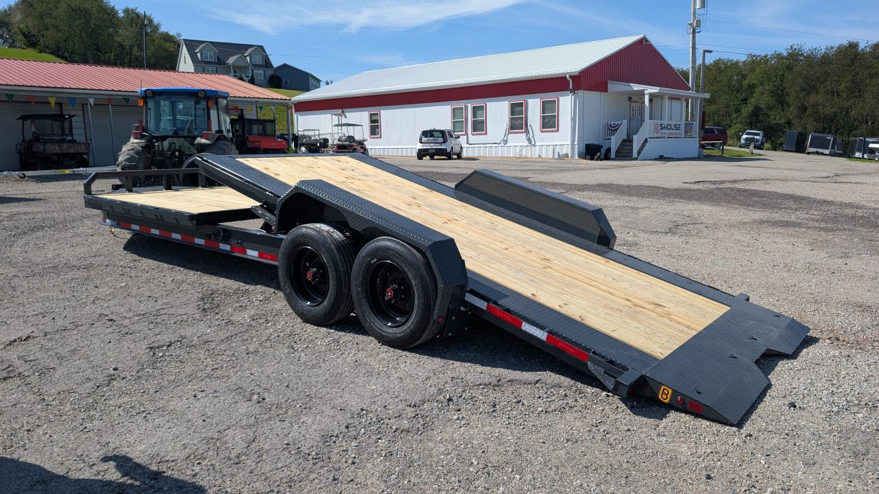 New 2027 Belmont 24' (8 + 16) HD Lo Pro Split Tilt (10K Axles!)