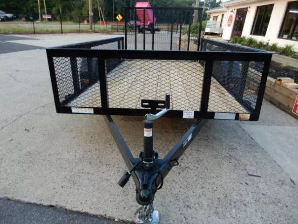 New 2027 Currahee 76x12' Landscape, 2' Mesh Sides, Removable Ramp Gate