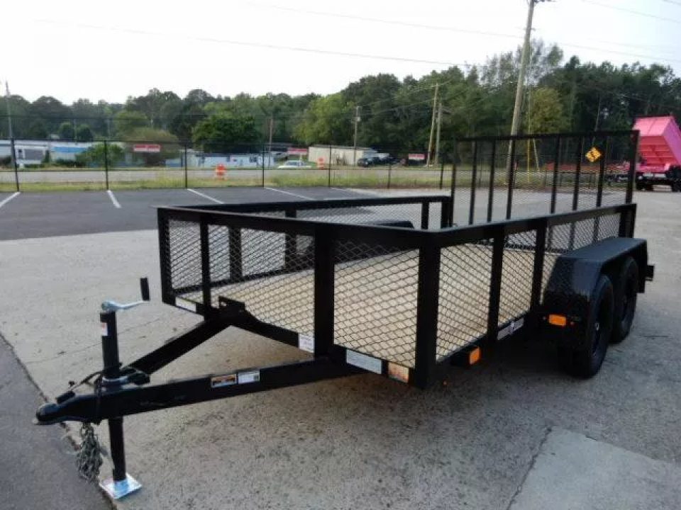 New 2027 Currahee 76x12' Landscape, 2' Mesh Sides, Removable Ramp Gate