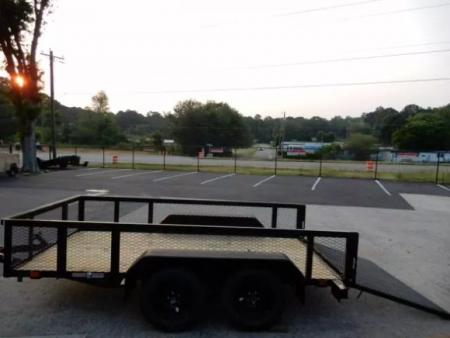 New 2027 Currahee 76x12' Landscape, 2' Mesh Sides, Removable Ramp Gate