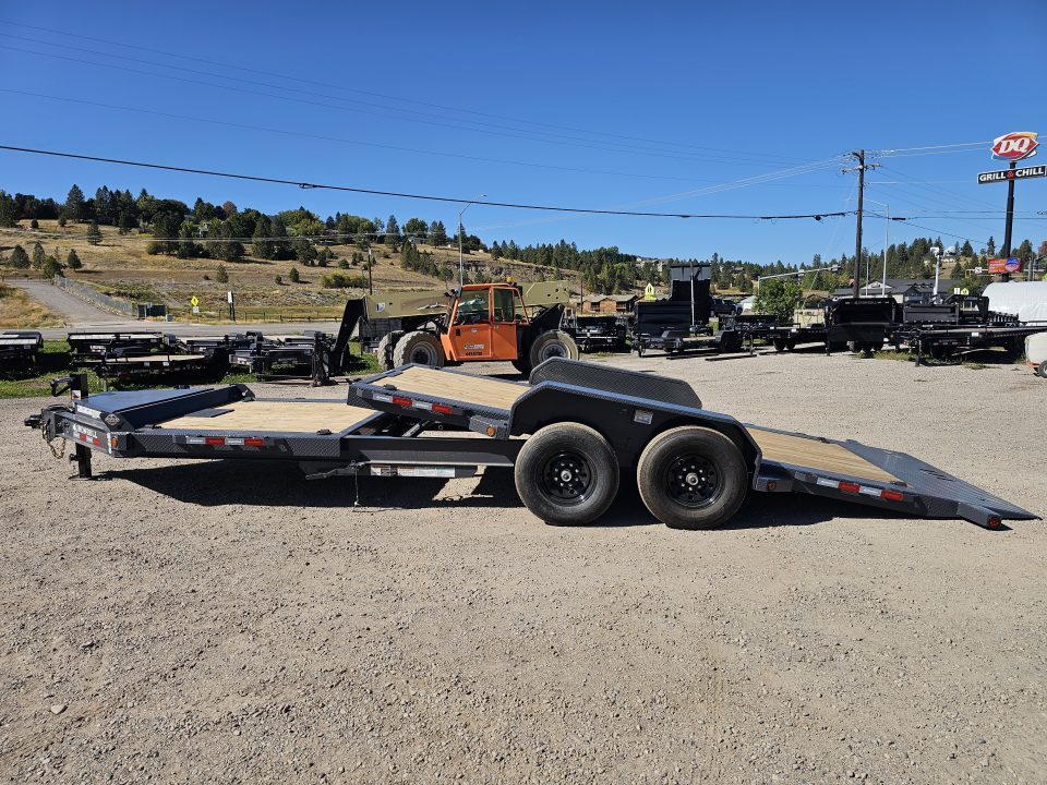 New 2027 Iron Bull 83"x22' 14k Tilt Deck Trailer