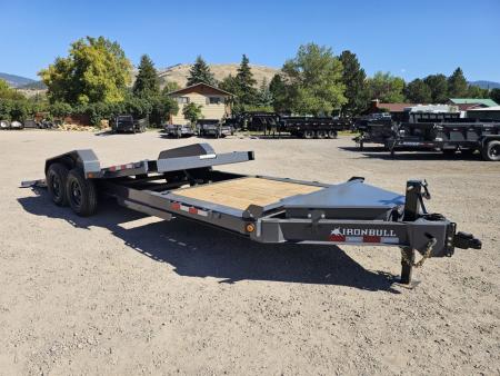 New 2027 Iron Bull 83 x22' 14k Tilt Deck Trailer
