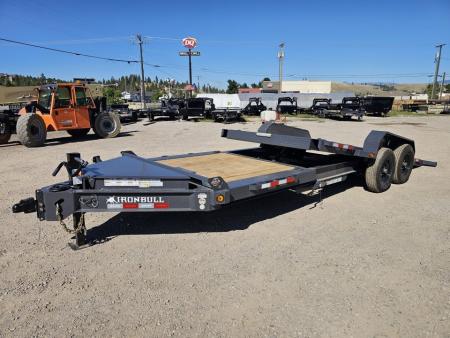 New 2027 Iron Bull 83"x22' 14k Tilt Deck Trailer