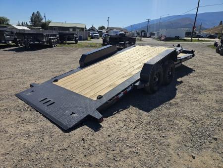 New 2027 Iron Bull 83"x22' 14k Tilt Deck Trailer