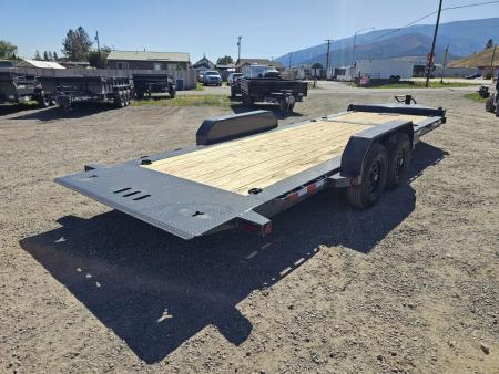 New 2027 Iron Bull 83"x22' 14k Tilt Deck Trailer