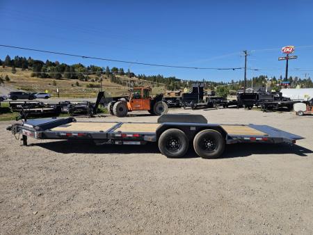New 2027 Iron Bull 83"x22' 14k Tilt Deck Trailer