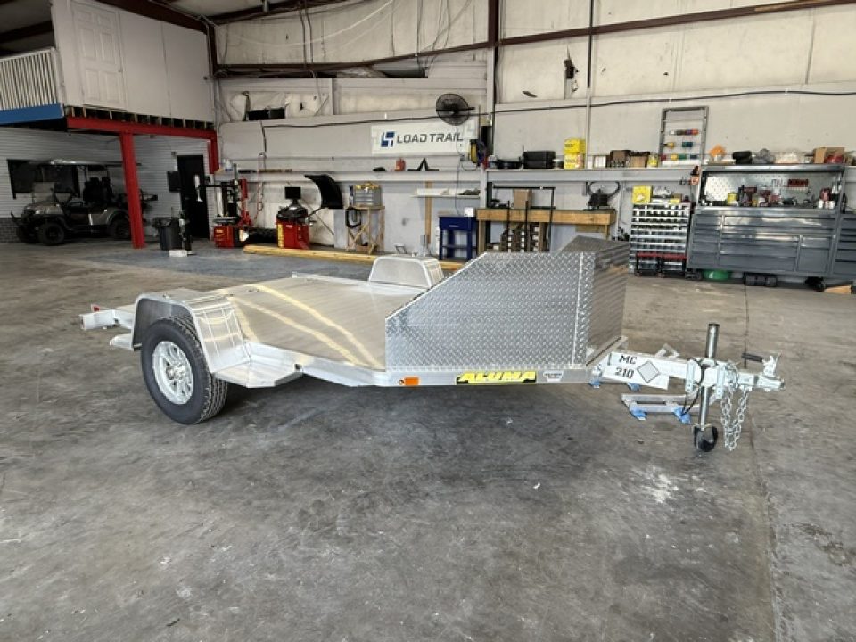 New Aluma MC210 Two Place Motorcylcle Trailer