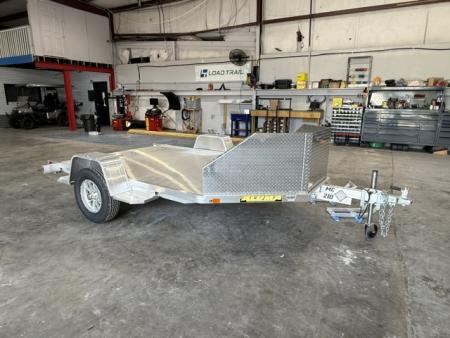 New Aluma MC210 Two Place Motorcylcle Trailer