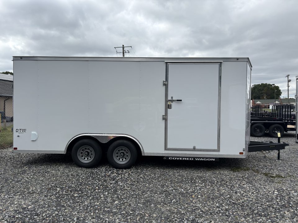 New 2027 Covered Wagon Trailers 8.5X18TA-10K GVWR Cargo / Enclosed Trailer