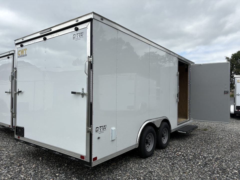 New 2027 Covered Wagon Trailers 8.5X18TA-10K GVWR Cargo / Enclosed Trailer
