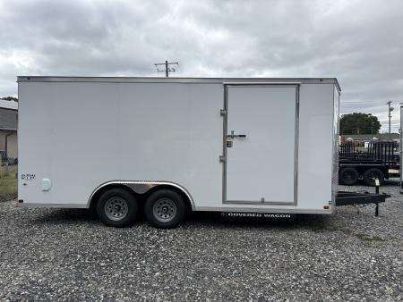 New 2027 Covered Wagon Trailers 8.5X18TA-10K GVWR Cargo / Enclosed Trailer