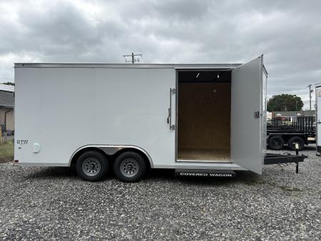 New 2027 Covered Wagon Trailers 8.5X18TA-10K GVWR Cargo / Enclosed Trailer