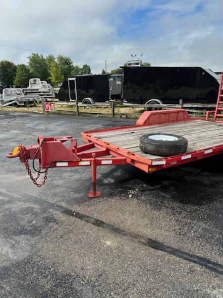 Used 1995 CHILTON MFG. 7X16 10K EQUIPMENT Equipment Trailer