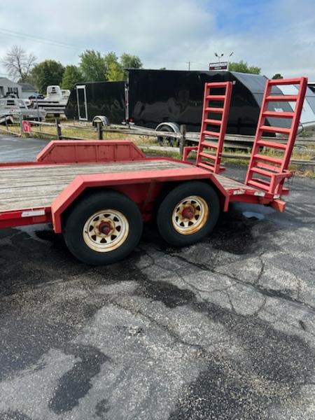 Used 1995 CHILTON MFG. 7X16 10K EQUIPMENT Equipment Trailer