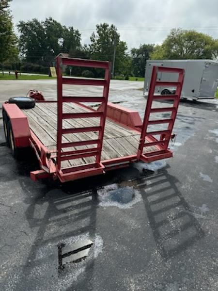 Used 1995 CHILTON MFG. 7X16 10K EQUIPMENT Equipment Trailer