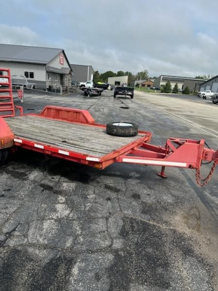 Used 1995 CHILTON MFG. 7X16 10K EQUIPMENT Equipment Trailer