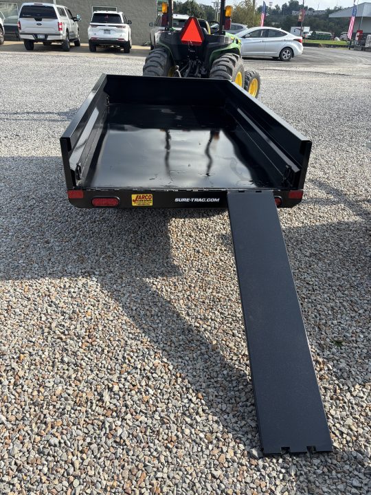 New 2026 Sure-Trac 4.5x8 utility Dump Trailer