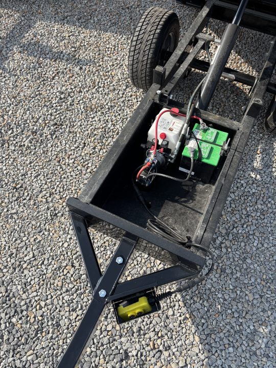 New 2026 Sure-Trac 4.5x8 utility Dump Trailer