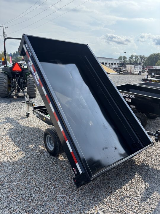 New 2026 Sure-Trac 4.5x8 utility Dump Trailer