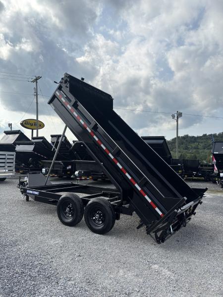 New 2026 Sure-Trac 7x14 Low Profile Telescopic Dump Trailer