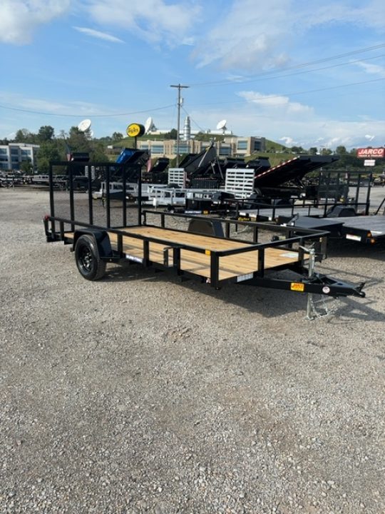 New 2027 Sure-Trac 7x14 fully tubular Utility Trailer
