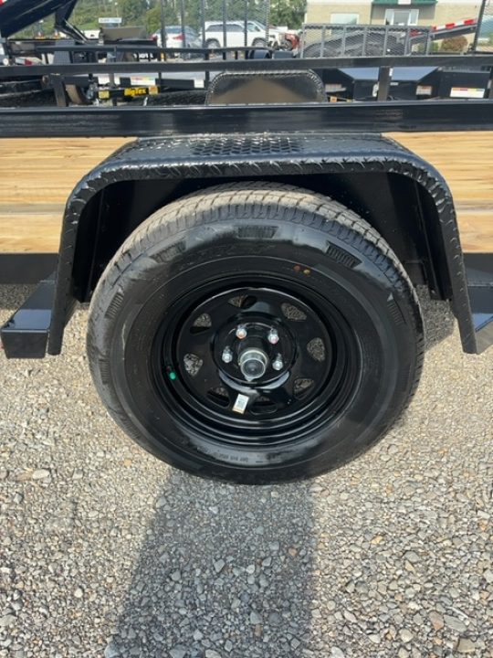New 2027 Sure-Trac 7x14 fully tubular Utility Trailer