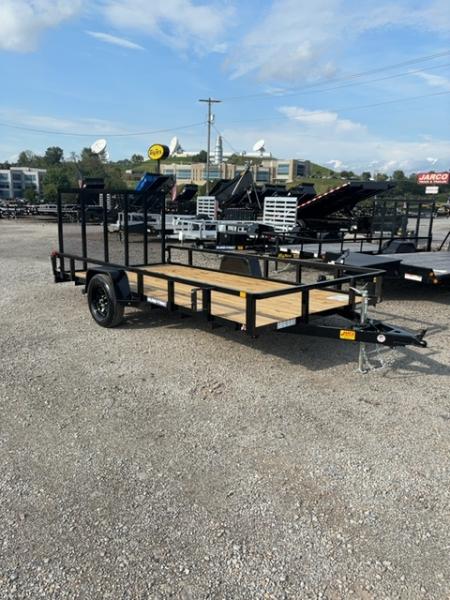 New 2027 Sure-Trac 7x14 fully tubular Utility Trailer