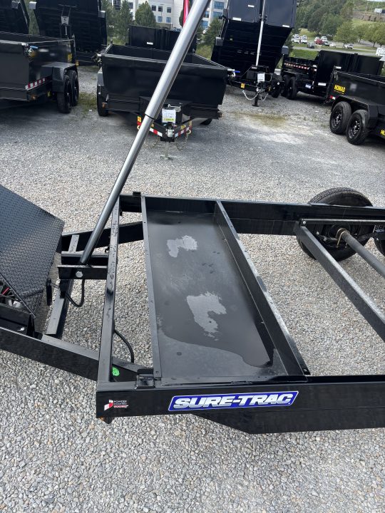 New 2027 Sure-Trac 7x14 Low Profile Telescopic Dump Trailer
