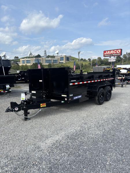 New 2027 Sure-Trac 7x14 Low Profile Telescopic Dump Trailer
