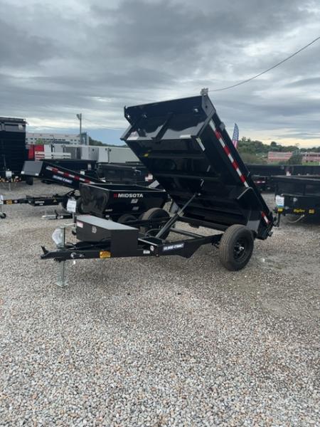 New 2027 Sure-Trac 5x10 SIngle Ram homeowner Dump Trailer